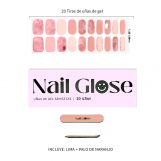 Pack uñas gel semicurado nailglose