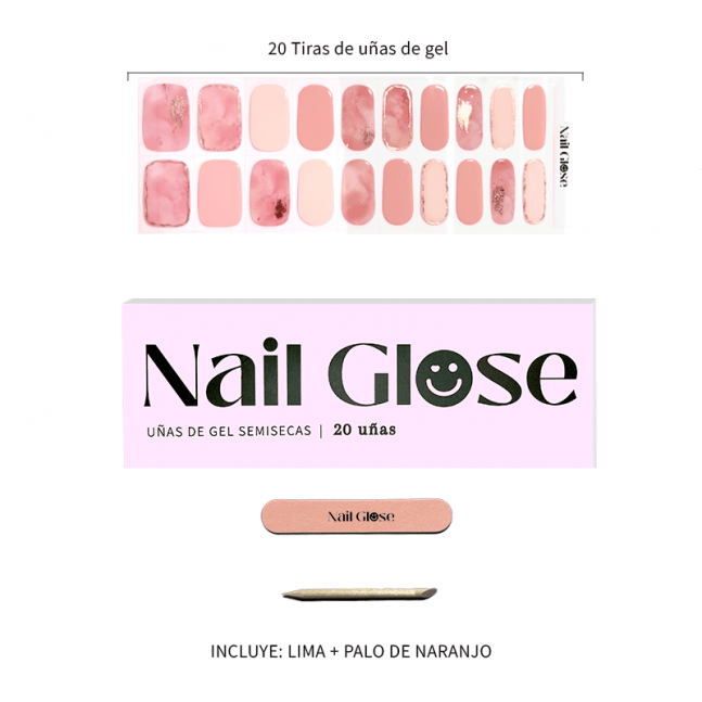 uñas gel semicurado Pack uñas gel semicurado nailglose