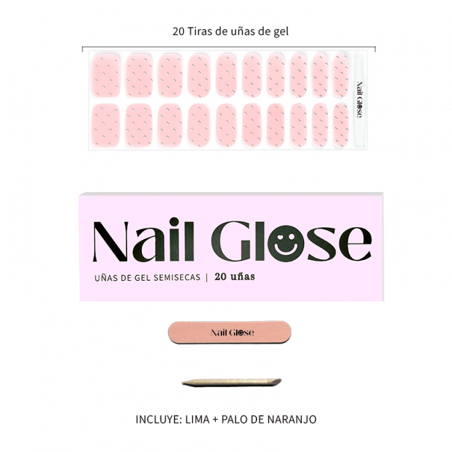 Uñas gel semicurado Uñas gel semicurado nailglose