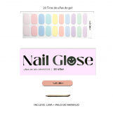 Pack uñas gel semicurada nailglose