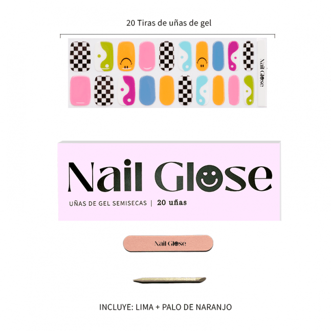 Uñas gel semicurado nailglose Uñas gel semicurado nailglose