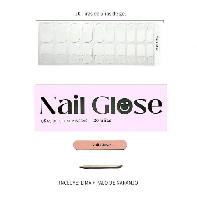 cajalima-francesa-min.png Manicura francesa de pegatinas de gel semicurado