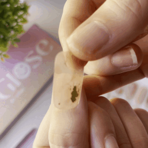 Pasos para colocar pegatinas para uñas de gel semicurado 1